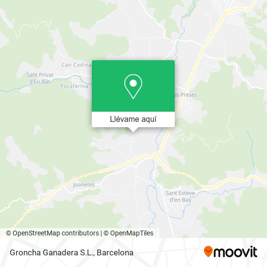 Mapa Groncha Ganadera S.L.