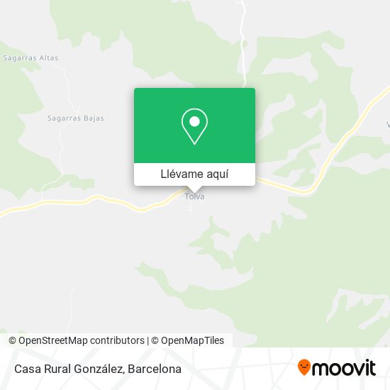 Mapa Casa Rural González