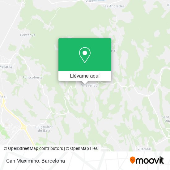 Mapa Can Maximino