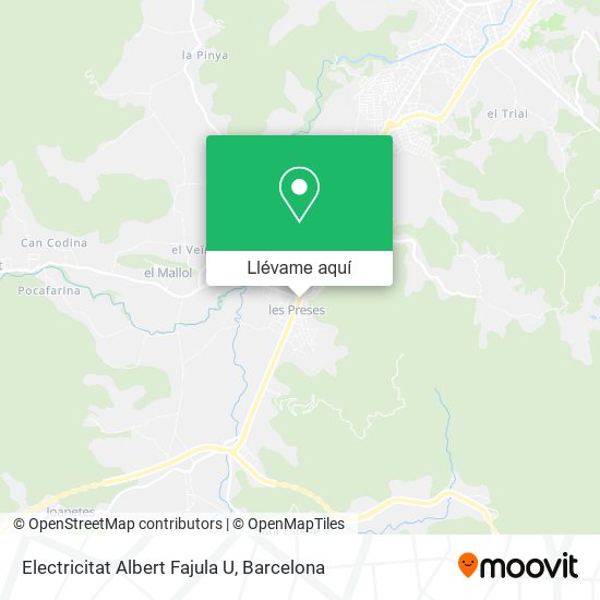 Mapa Electricitat Albert Fajula U