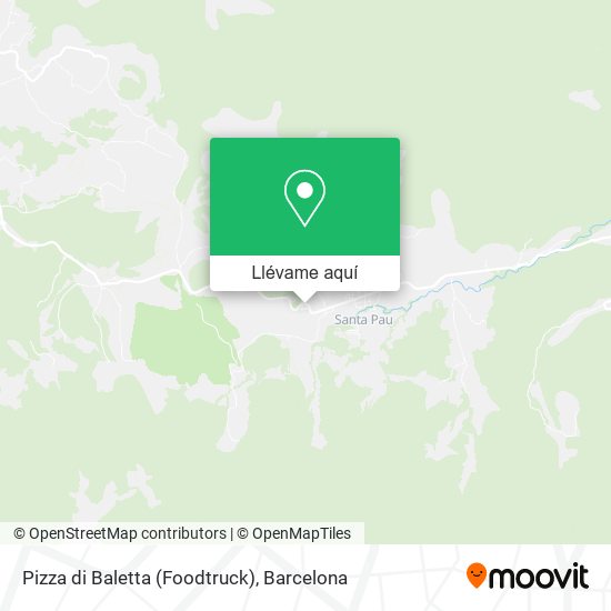 Mapa Pizza di Baletta (Foodtruck)