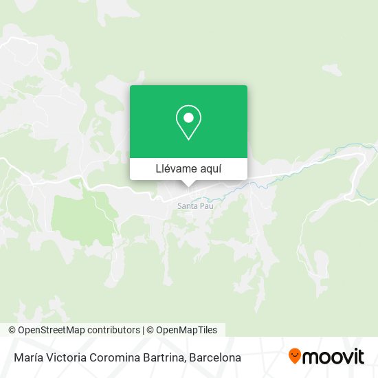 Mapa María Victoria Coromina Bartrina