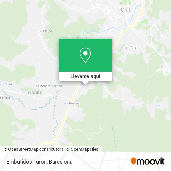 Mapa Embutidos Turón