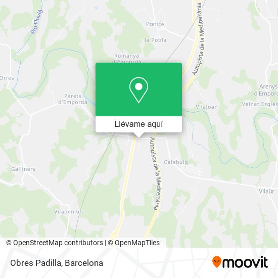 Mapa Obres Padilla