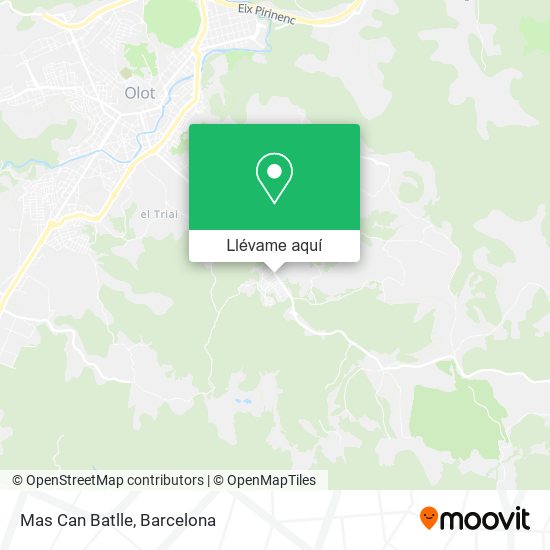 Mapa Mas Can Batlle