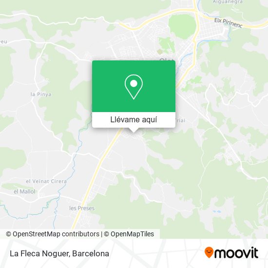 Mapa La Fleca Noguer
