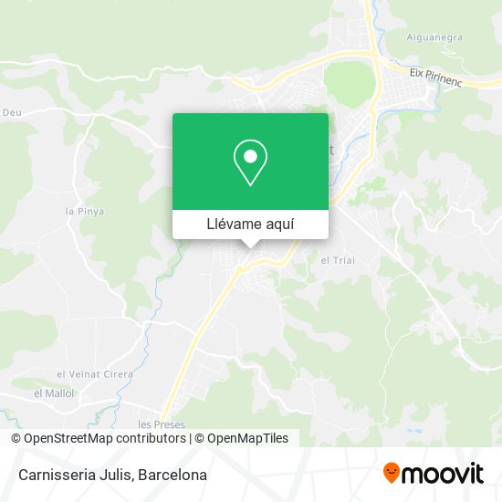 Mapa Carnisseria Julis