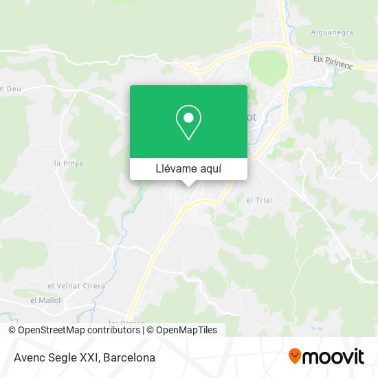 Mapa Avenc Segle XXI