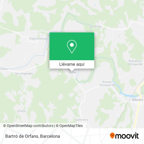 Mapa Bartró de Orfans