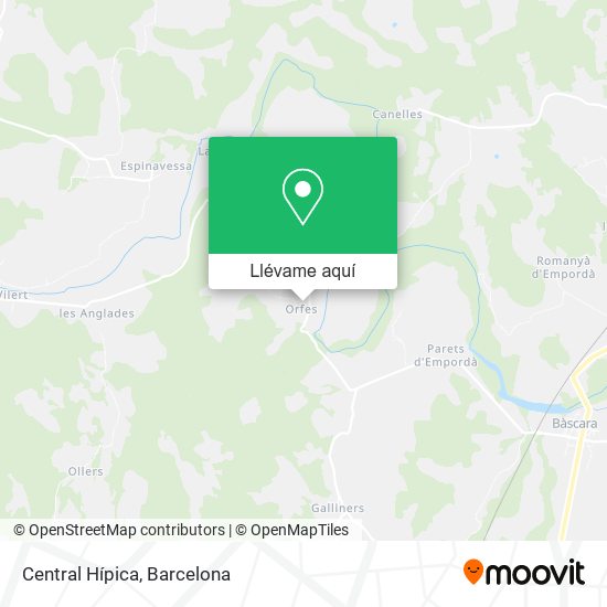 Mapa Central Hípica