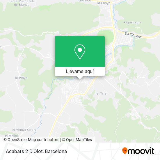 Mapa Acabats 2 D'Olot