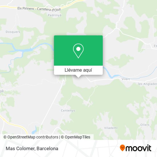 Mapa Mas Colomer
