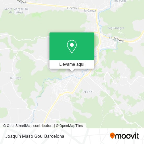 Mapa Joaquín Maso Gou