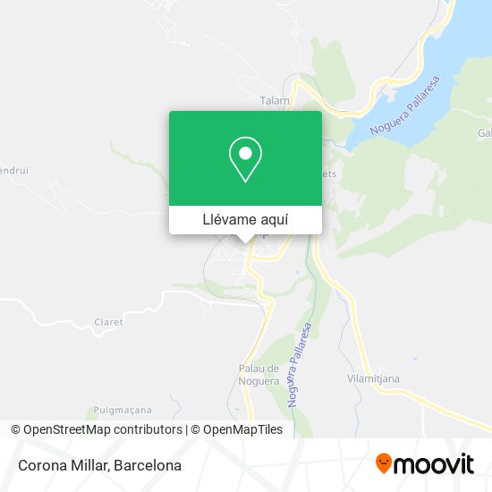 Mapa Corona Millar
