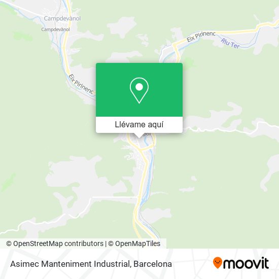 Mapa Asimec Manteniment Industrial