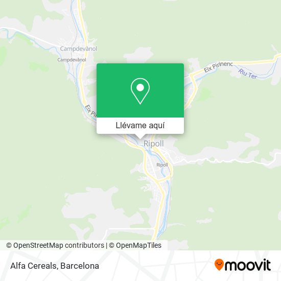 Mapa Alfa Cereals