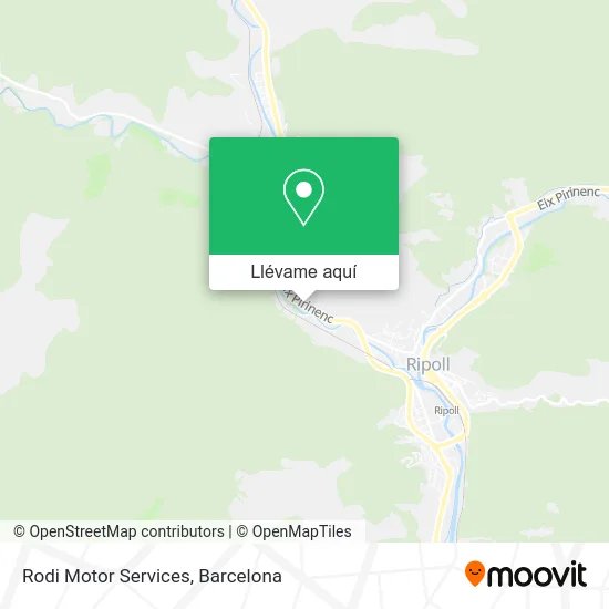 Mapa Rodi Motor Services