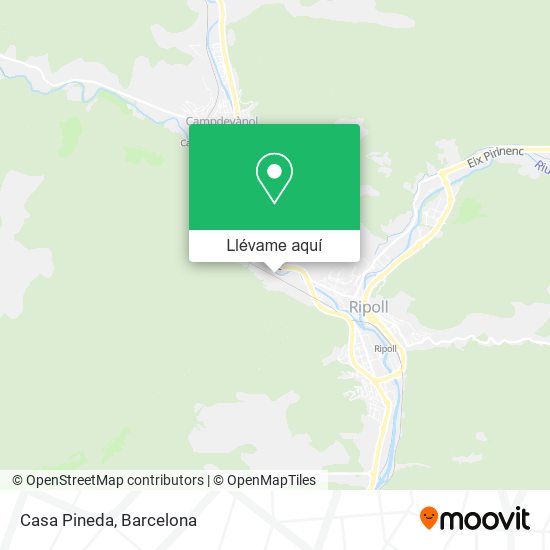 Mapa Casa Pineda