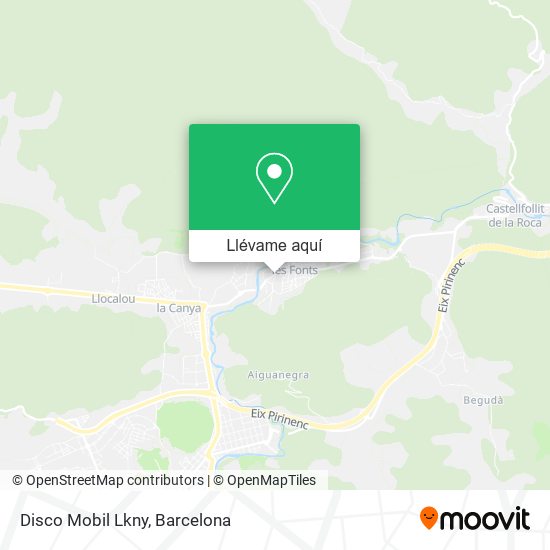 Mapa Disco Mobil Lkny