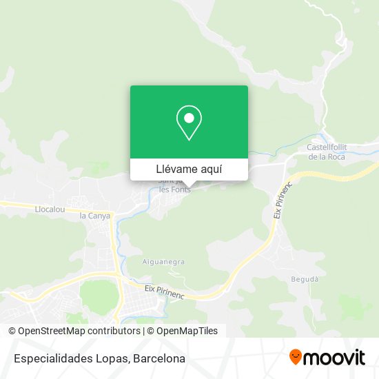 Mapa Especialidades Lopas