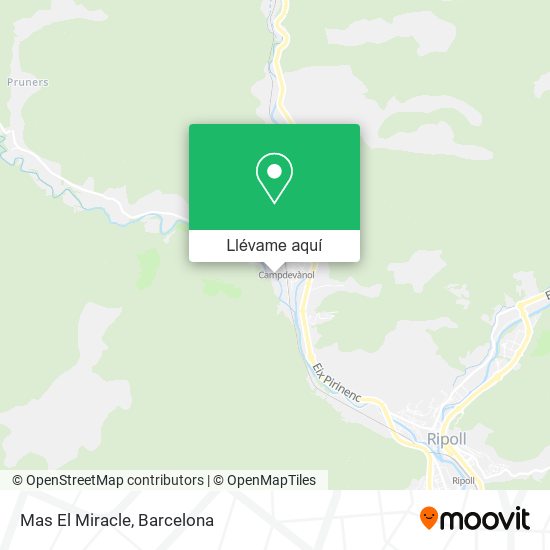 Mapa Mas El Miracle
