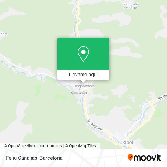 Mapa Feliu Canalias