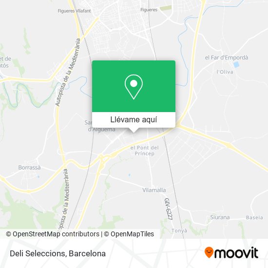 Mapa Deli Seleccions