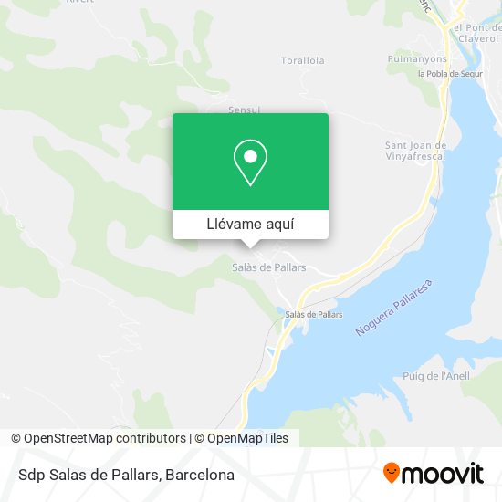 Mapa Sdp Salas de Pallars