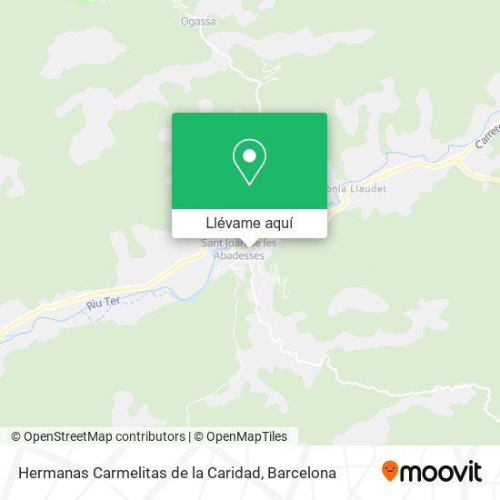 Mapa Hermanas Carmelitas de la Caridad