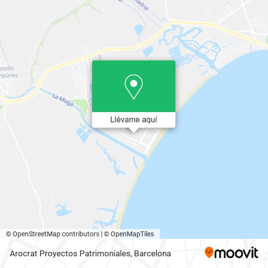 Mapa Arocrat Proyectos Patrimoniales