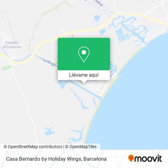 Mapa Casa Bernardo by Holiday Wings