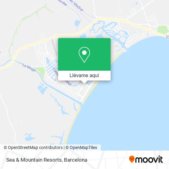 Mapa Sea & Mountain Resorts