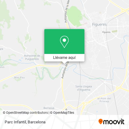 Mapa Parc Infantil