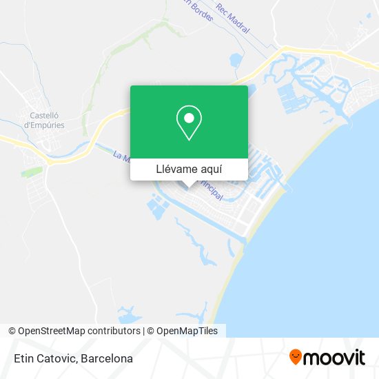 Mapa Etin Catovic