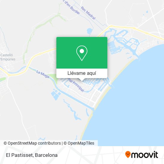 Mapa El Pastisset