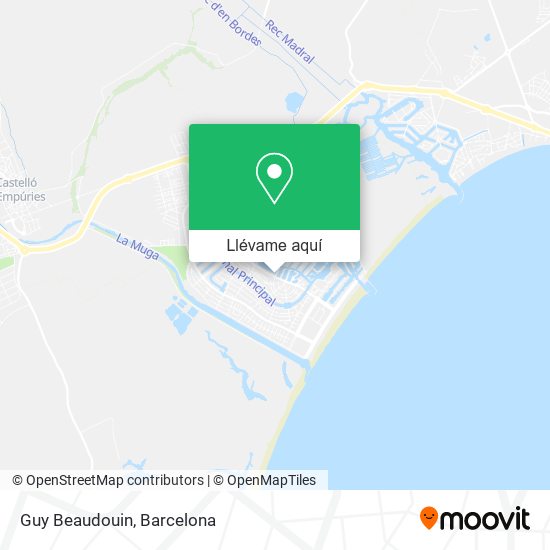 Mapa Guy Beaudouin