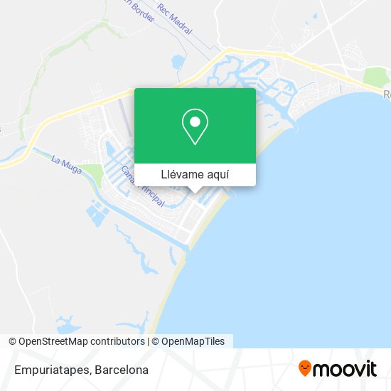 Mapa Empuriatapes