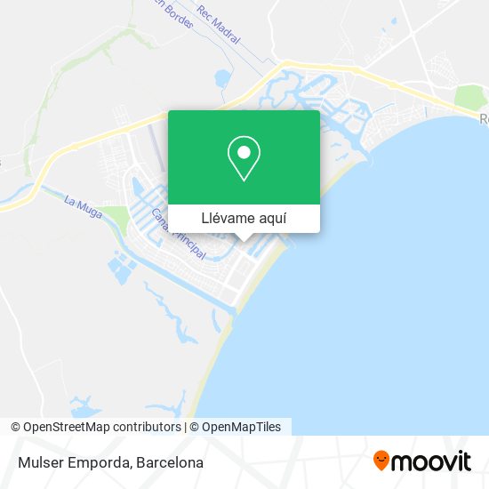 Mapa Mulser Emporda