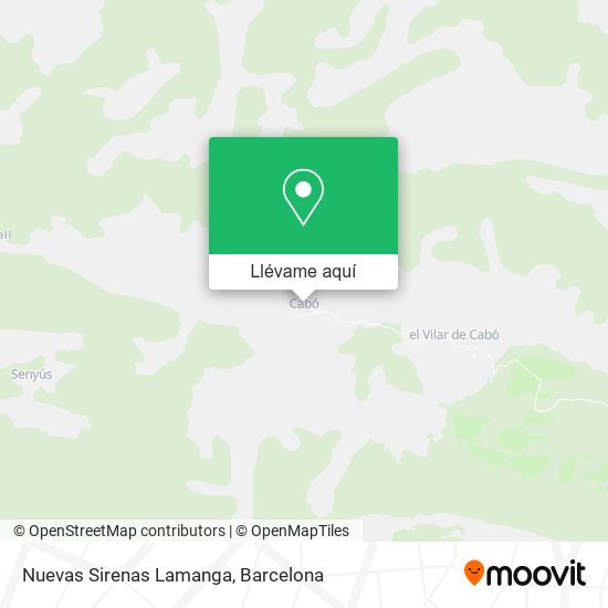 Mapa Nuevas Sirenas Lamanga