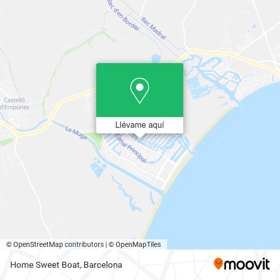 Mapa Home Sweet Boat
