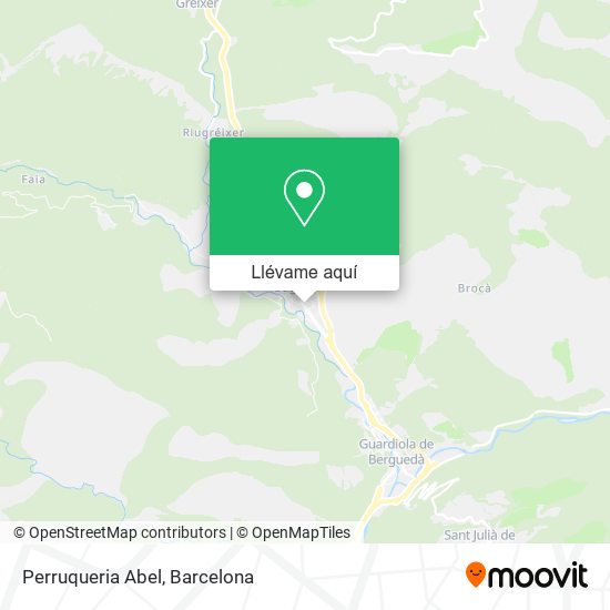 Mapa Perruqueria Abel