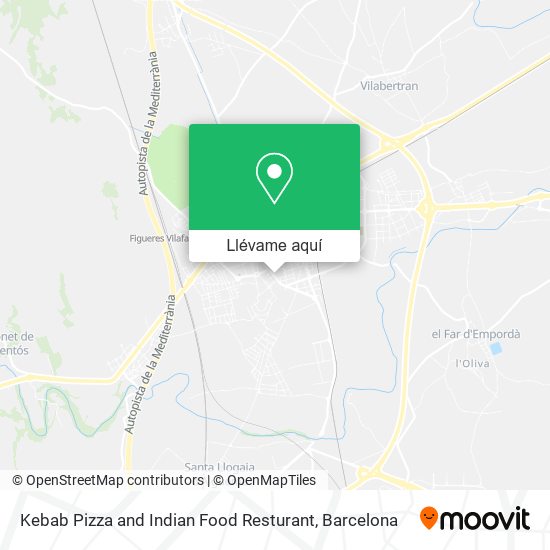 Mapa Kebab Pizza and Indian Food Resturant