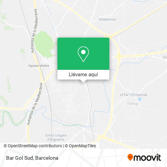 Mapa Bar Gol Sud