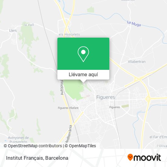 Mapa Institut Français
