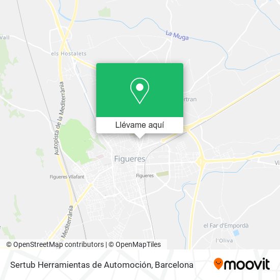 Mapa Sertub Herramientas de Automoción