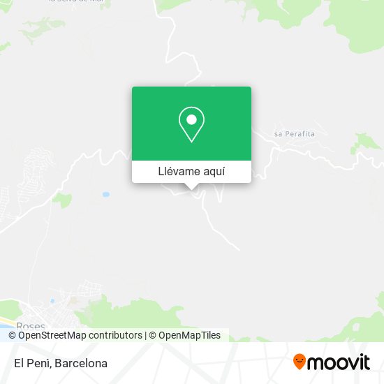 Mapa El Penì