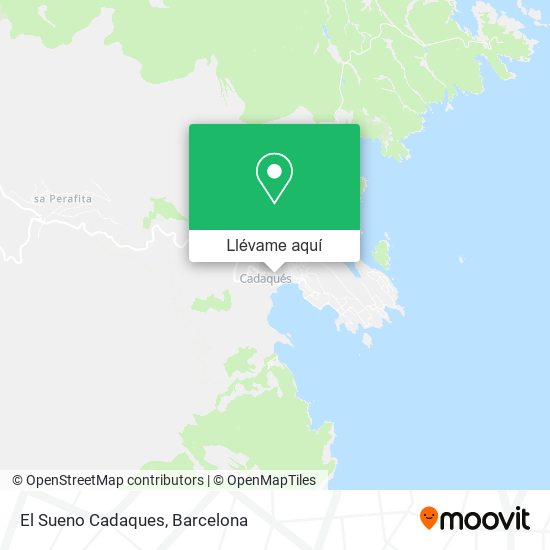 Mapa El Sueno Cadaques