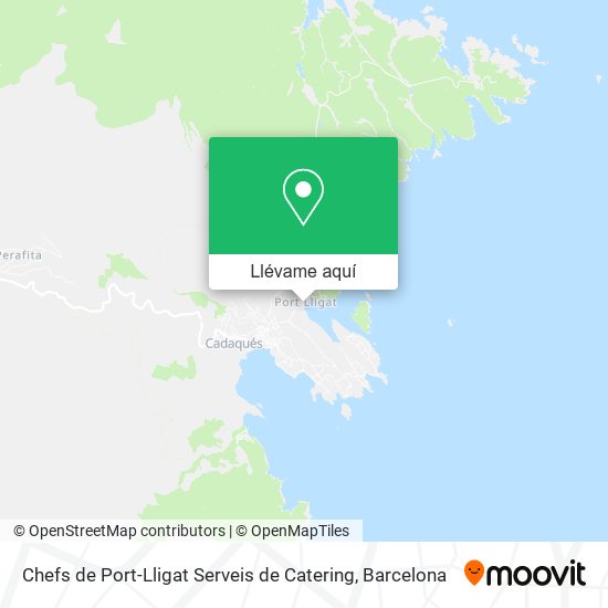 Mapa Chefs de Port-Lligat Serveis de Catering