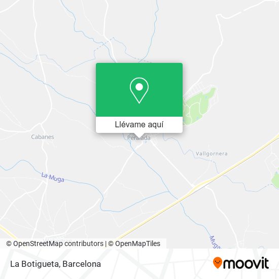 Mapa La Botigueta