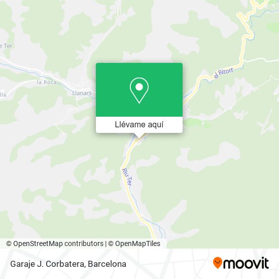 Mapa Garaje J. Corbatera